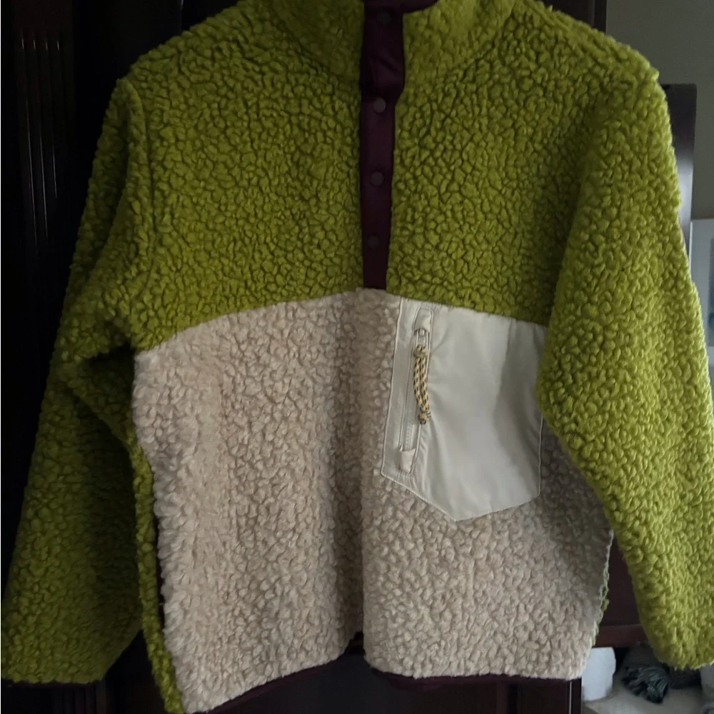 Tory Burch Sherpa Jacket. S - Picture 3 of 7